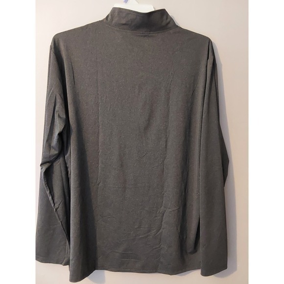 NWOT-Men's JumGear 1/4 Zip Pullover‎ Size XL Dark Gray - Picture 2 of 4